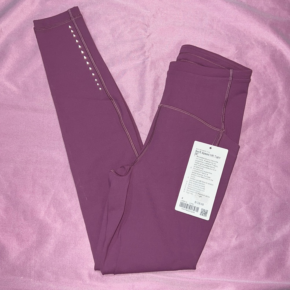 Brand New Lululemon Swift Speed High Rise 28” Leggings